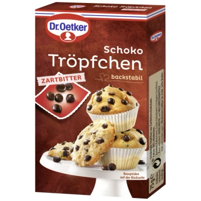 Abbildung von Dr. Oetker Schoko Tröpfchen zartbitter