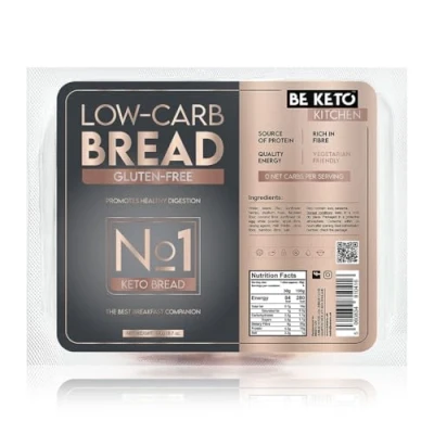 Abbildung von BeKeto No1 Keto Brot 190 g Glutenfreies Brot, Lebensmittel reich an Ballaststoffen und Proteinen für Low Carb Diät
