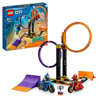 Abbildung von LEGO CITY Stuntz Stunt Challenge TOY BIKE SET Baukästen &amp; Konstruktionsspielzeug für Kinder, Größe: One Size, Mehrfarben