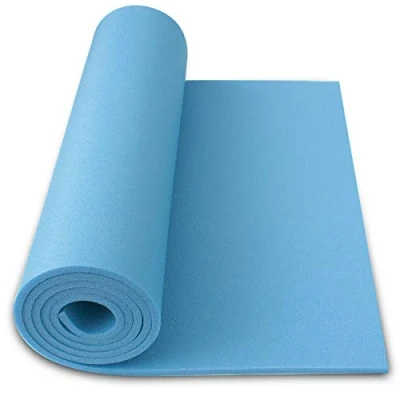 Abbildung von Schaumstoff Campingmatte Gymnastikmatte Aerobic Yoga Matte 180 x 50 0,8 210g (Hellblau)