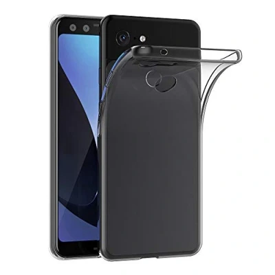 Abbildung von AICEK Hülle Compatible für Google Pixel 3 Transparent Silikon Schutzhülle Case Clear Durchsichtige TPU Bumper Handyhülle (5,5 Zoll)