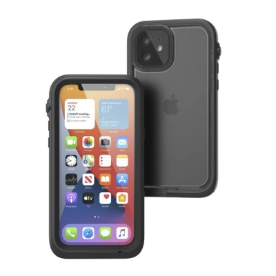 Abbildung von Catalyst wasserdichte Schutzhülle iPhone 12 Schwarz ✅ CATIPHO12BLKM