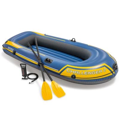 Abbildung von Intex Schlauchboot &quot;Challenger 2&quot;, (Set, mit 2 Paddeln und Luftpumpe)