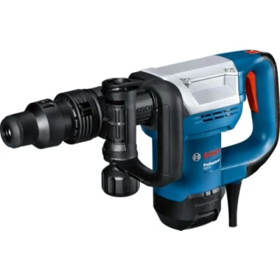 Abbildung von Bosch GSH 500, SDS Max, Schwarz, Blau, Rot, Silber, 6,8 J, 2750 IPM, Akku, 1025 W