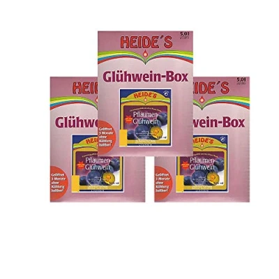 Abbildung von Glühwein Pflaume 9,5% Alc. 3er Pack, 3 x 5 Liter