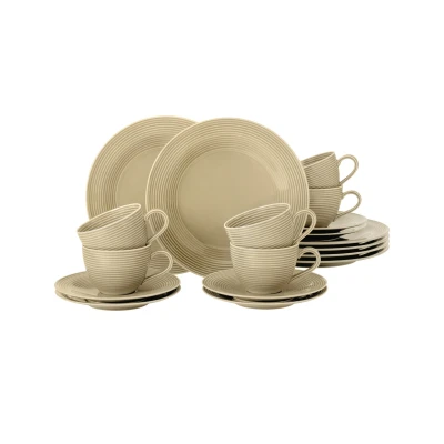 Abbildung von Seltmann Weiden Beat Sandbeige uni Kaffeeservice 18tlg.