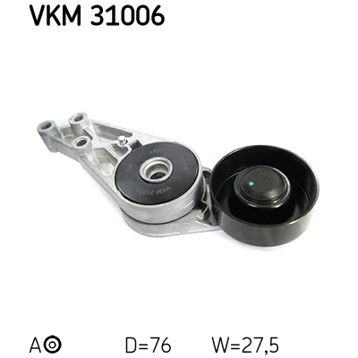 Abbildung von SKF VKM 31006 Spannrolle AUDI: A6 C6 Avant, A4 B7 B6 SEAT: Exeo ST