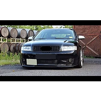 Abbildung von Front Spoiler Lippe Schürze Ansatz ABS Lackierbar Schwarz