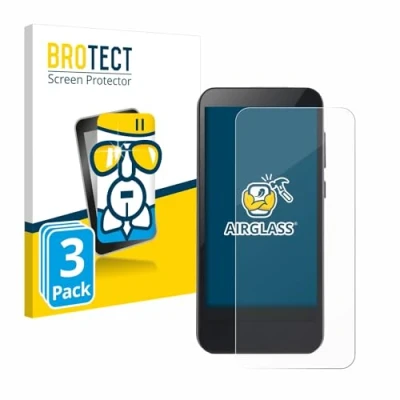 Abbildung von BROTECT Schutzglas für Omnipod 5 (3 Stück) Schutzfolie Panzer Folie Glas [Extrem Kratzfest 9H, Anti Fingerprint, Ultra Transparent]