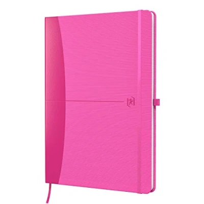 Abbildung von Oxford Notizbuch Signature, DIN A5, liniert, 80 Blatt, fuchsia