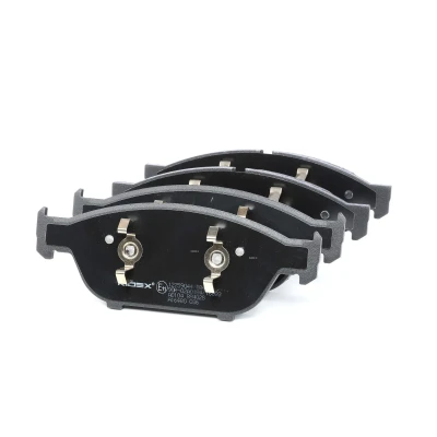 Abbildung von RIDEX 402B1133 Bremsbelagsatz Vorderachse Low Metallic inkl. Verschleißwarnkontakt mit Kolbenclip AUDI: A6 C7 Avant, Allroad, Limousine