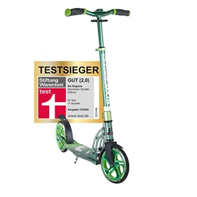 Abbildung von authentic sports &amp; toys Laufrad, Six Degrees Aluminium Scooter 205mm