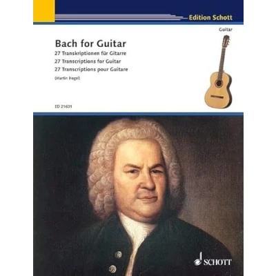 Abbildung von Bach for Guitar: 27 Transkriptionen für Gitarre. (Schott Guitar Classics)