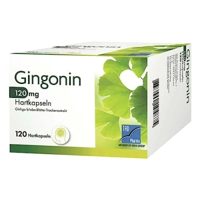 Abbildung von Gingonin 120 mg Hartkapseln St