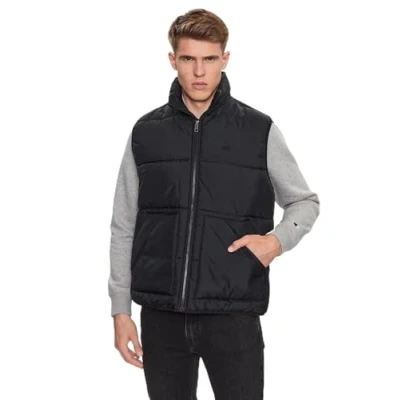 Abbildung von Levi&#039;s Sunset Jet Weste, Herren, Größe: XS, black