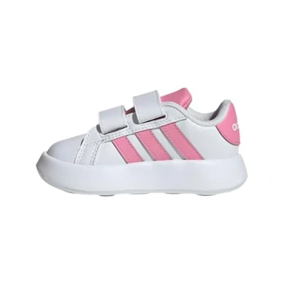 Abbildung von adidas Unisex Baby Grand Court 2.0 Shoes Kids Schuhe, FTWR White/Bliss pink/core Black