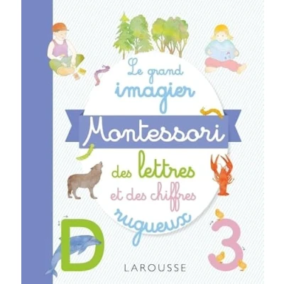 Abbildung von Le grand imagier Montessori lettres et chiffres rugueux