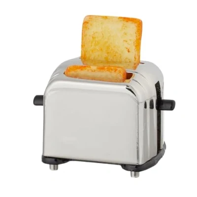 Abbildung von HobbyFun Dekofigur Miniatur Toaster, 2,5x1,5x1,5cm