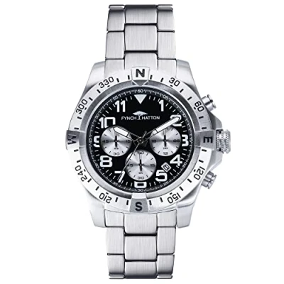 Abbildung von Fynch Hatton Chronograph, Herren, Größe: One Size, Silber