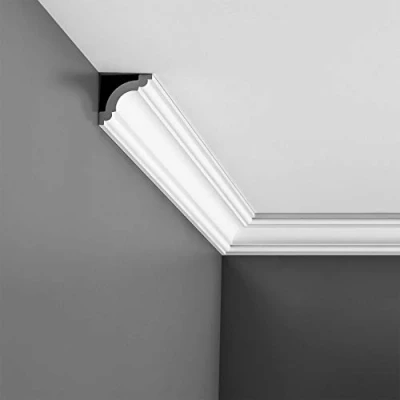 Abbildung von Zierleiste Profilleiste Orac Decor CX124 AXXENT Stuckleiste Stuck Profil Eckleiste Wand Leiste Decken 2 Meter