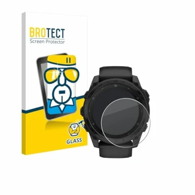 Abbildung von BROTECT Panzer Schutz Glas für Garmin Tactix 8 AMOLED (51 mm) 9H Echtglas, Displayschutz