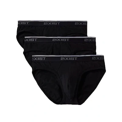 Abbildung von 2(x)ist Baumwoll Stretch Unterhose, 3 Stück Schwarz Small