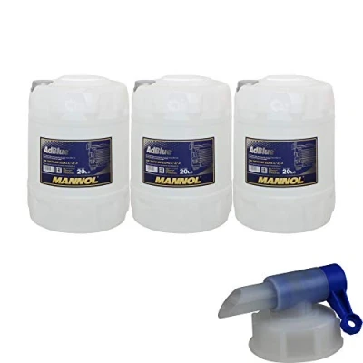 Abbildung von 3x 20 Liter MANNOL SCR Harnstofflösung ready to ude AdBlue® inkl. Auslaufhahn