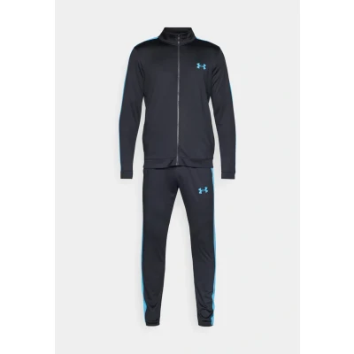 Abbildung von Under Armour Track SUIT SET Trainingsanzug, Herren, Größe: Small, Black/ether blue