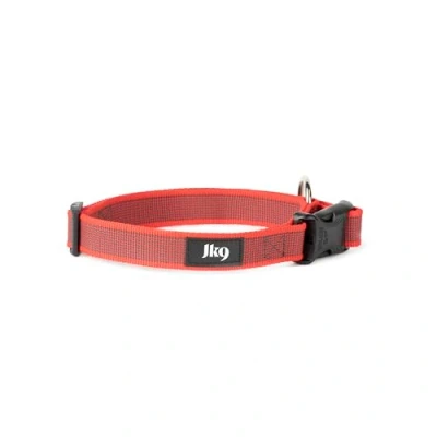 Abbildung von Julius K9 C&amp;amp G Halsband, rot/grau, 25mm/39 65cm