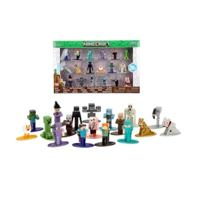 Abbildung von Jada Toys Minecraft Nano Multipack Figurenset 18 Teile