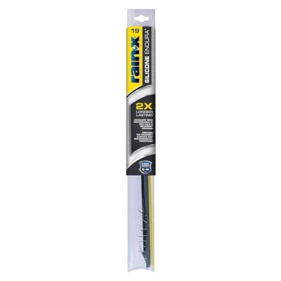 Abbildung von Rain X 830119 Silikon Endura Wischerblätter, 48.3 cm Scheibenwischer (1 Stück), Automotive Ersatz Scheibenwischerblätter mit zweimal länger haltbarem widerstandsfähigem Gummi Rakel