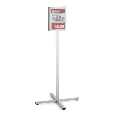 Abbildung von Durable Gulvbrochureholder INFO STAND OUTDOOR A4 638 mm x 1348