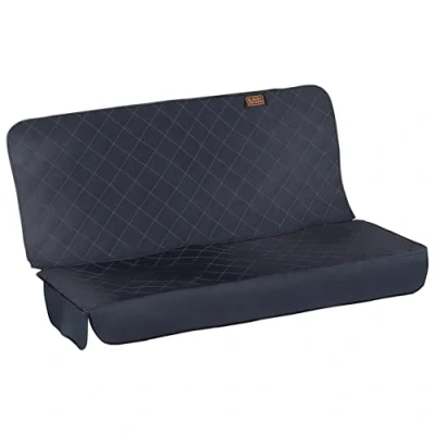 Abbildung von BLACK+DECKER Rücksitz Schutzhülle Auto Universal Wasserdicht 123 x 140 cm Schwarz