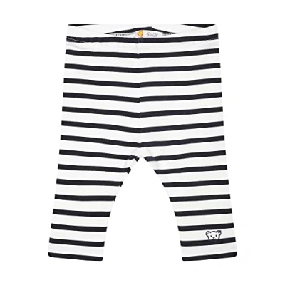 Abbildung von Steiff Baby Girls lang Leggings, Navy, 80
