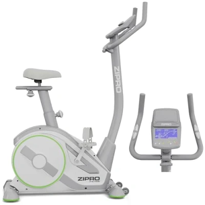 Abbildung von ZIPRO RAVE Heimtrainer Fahrrad 32 Stufen Widerstand, Herzfrequenzsensor, 11 Trainingsprogramme, Verstellbare Sitz und Lenkerposition, Bluetooth Konnektivität, Ergometer, Ideal für Cardio &amp; Fitness