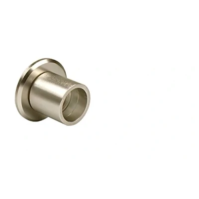 Abbildung von Wandlager/Wandhalterung in Edelstahl Optik für 20 mm Ø Gardinenstangen