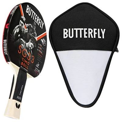 Abbildung von Butterfly 1x Timo Boll SG33 Tischtennisschläger + Tischtennishülle