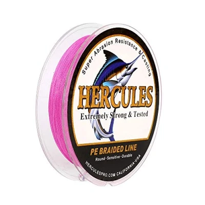 Abbildung von Hercules Super Cast 100m 2000m 109 2196 Yards Geflochtene Angelschnur 6lb 100lb Test für Salzwasser Süßwasser PE Geflecht Fischdraht Superline 4 Stränge