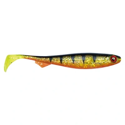 Abbildung von Fox Rage Slick Shad Gummifisch, Farbe:UV Perch, Länge:13cm