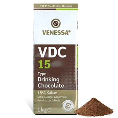 Abbildung von Venessa VDC15 Drinking Chocolate Kakaopulver, 1000g, 1 von FROG.coffee