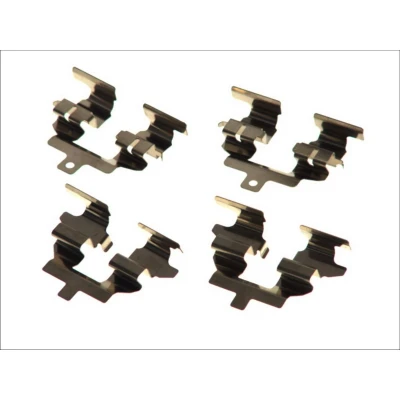 Abbildung von QUICK BRAKE 109 1737 Zubehörsatz, Scheibenbremsbelag NISSAN: Qashqai / Qashqai+2 I Van, Tiida Schrägheck, I, RENAULT: ESPACE 4