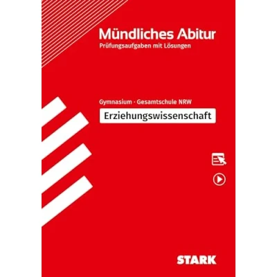Abbildung von STARK Mündliches Abitur NRW Erziehungswissenschaft