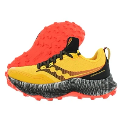Abbildung von Saucony Endorphin Trail Health Care Professioneller Damenschuh, Vizi Gold Rot, 9