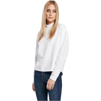 Abbildung von Urban Classics Oversized HIGH NECK CREW Sweatshirt, Damen, Größe: XL, Brown