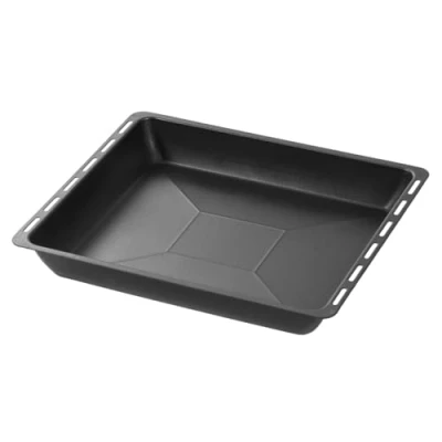 Abbildung von ICQN Backblech 455 x 375 mm, Antihaftbeschichtung, (1 St), Extra Tiefe Fettpfanne für Backofen und Herd, Non Stick