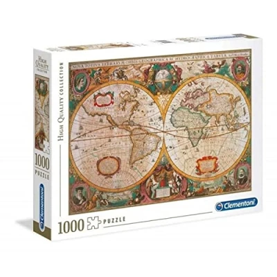 Abbildung von High Quality Collection 1000 Teile Puzzle Antike Karte