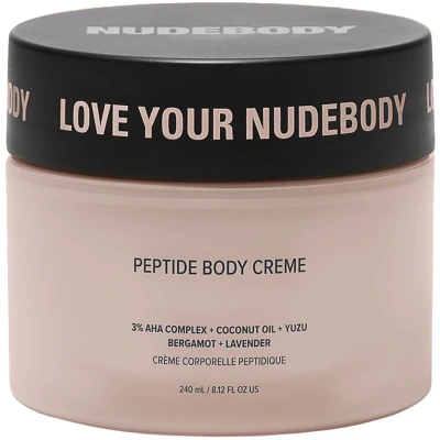 Abbildung von Nudestix Nudebody Peptide BODY CRÈME Feuchtigkeitspflege, Größe: 240 ml,