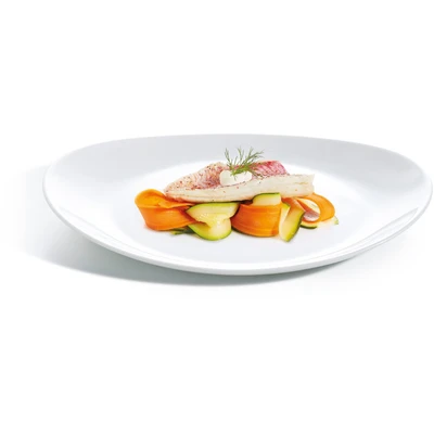Abbildung von Luminarc Steakteller &quot;Essteller&quot;, (Set, 6 St.), Teller Set für Personen, weiß, Glas