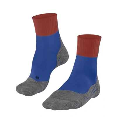 Abbildung von FALKE Herren Wandersocken TK2 Explore Cool Short M Sso Lyocell Funktionsmaterial antiblasen dick 1 Paar, Blau Cobalt Blue 6054, 39 41