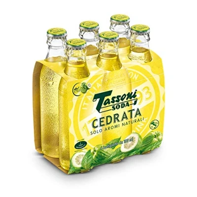 Abbildung von Cedrata tassoni soda con solo aromi naturali confezione da 24 bottiglie 180 milliliter (1000061536)